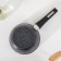 Bucket "granite star", 1.7 l, removable handle, glass cover, anti -stick coating, black color