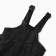 Semi -combines insulated for boys, black color, height 134 cm