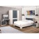 Venice 6 bedside table with a box, the color of the anchor is light / ash Grijio matt