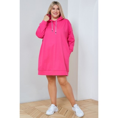Women's dress, size 54, pink color