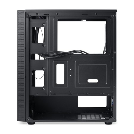 The GMNG OGC-G100 case is black without BP ATX 5x120mm 2xusb2.0 1xusb3.0 Audio Bott PSU-9