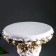 Column "Rose" white gold, 85x40x40cm