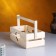 Wooden Kashpo 24.5 × 13.5 × 9 cm "Torosha Light" rack, we give heart beautifully