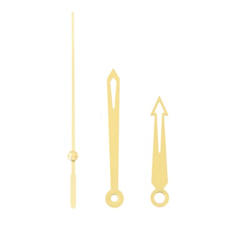 A set of 3 arrows for 55/70/77 mm watches, packing 10 pcs, gold
