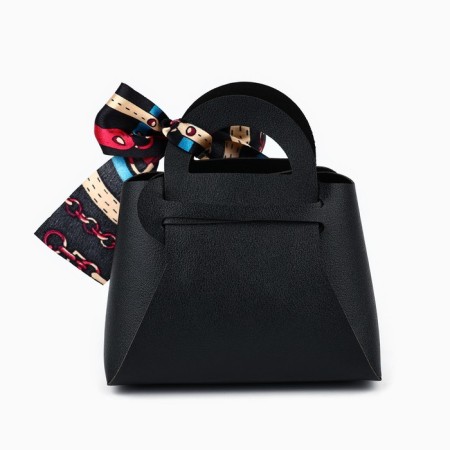 Gift handbag "Black", 12 x 13 x 5.5 cm-2