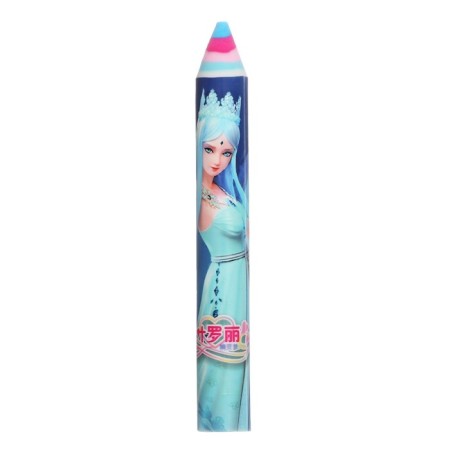 Figure eraser in the form of a pencil "Princess", barcode on a thing, mix-2