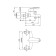 Bath mixer and shower Eleanti Elt3030, single -leaf, hose, watering can, bracket, chromium color 40736