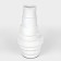 Vase for flowers "Geometry" Polystone, 17 x 17 x 36 cm