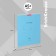 A notebook of 18 sheets in the Erichkrause Classic Cage, Cover Cardboard Cover, Offset Block, Blue