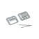 Kleimer Lom, No. 3, galvanized, with nails, 100 pcs