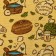 A towel for a bath "with a light steam" husband. Kilt, 75x150 cm, cotton, waffle canvas