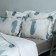 Set of pillowcases "Mavis", size 70x70 cm, gray color, 2 pcs