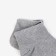 A set of male socks is 3 pairs, white, black, gray melange, size 27-29