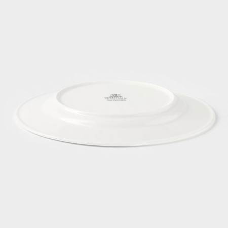 Porcelain dining porcelain Wilmax Stella Pro, D = 25.5 cm, white color-2