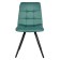 Dining stool Polini Home Berlin SM, mint-black color