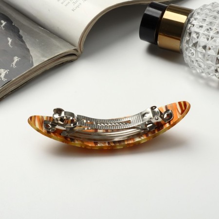Halfish hair clip "Vega" brightness, 9 cm, mix-1