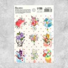Stickers for gifts and flowers 