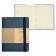 Universal diary for grades 1-11 Dark Blue, hard cover, artificial leather, elastic band, lies, 48 ​​sheets