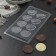 Form for chocolate and sweets "Wave", 8 cells, 22 × 11 cm, transparent color