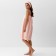 Set for the bath and bathroom Ethel "Bow", col. pink, towel- Pareo 75*120 cm+bandage