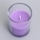 Aromatic candle in glass 5x6cm, lavender
