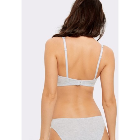 Women's camellia bra, size 75d, gray color-4