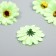 A bud on the leg for decorating "Chrysanthemum-facel green" d = 5 cm