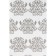 Paper "Crown" wallpaper, black, 0.53 x 10.05 m
