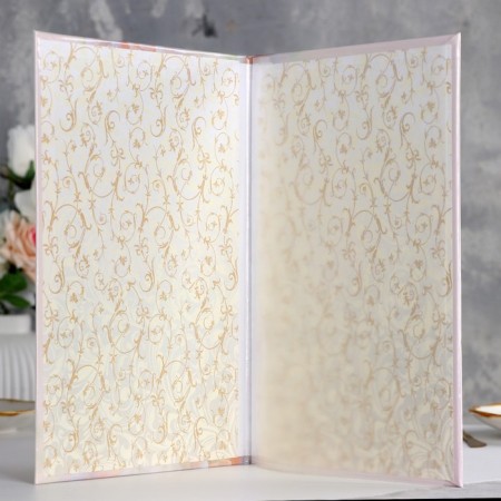 The folder for the marriage of "Morning" is soft, A4-1