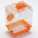 Rodent cell with filling RT-3, 30 x 23 x 39 cm, orange