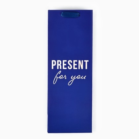 Gift package for the bottle "Gift", holography, 13 x 10 x 36 cm-3