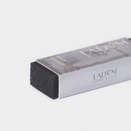 Lastik for cleaning dark shoes LadOM, 7.5 × 2.5 × 1.5 cm, black color-1