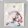 Carabiner Metal with a ring "A cat with a collar" mix 3.4x3.3 cm