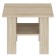 Journal table "Salou", 550 × 550 × 434 mm, sonoma oak color