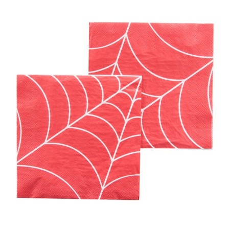 Pautinka napkins, red, 33 × 33 cm, 20 pcs-1