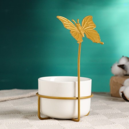 Pot on the stand "Butterfly" 9x6cm-2