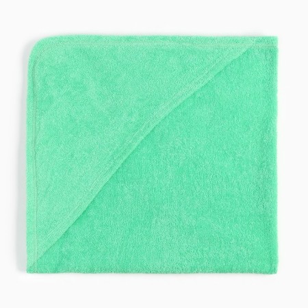 Tainted tange, Trevter I am 85x85 cm, green color, 100% cotton, 320 g/m2-4