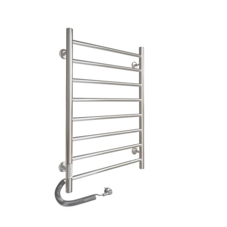 The electric heated towel “Sanprise” Aurora P8, 500x800 mm, left, chrome-10