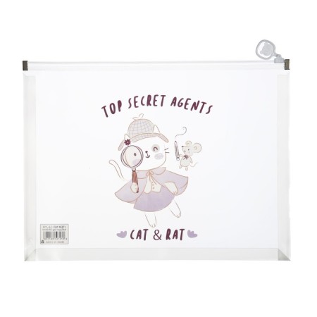 Lightning folder A4 format, 180MKR, with a drawing "Beasts", mix-3