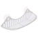 Soap dish on suction cups, 30 × 12 × 9 cm, color mix