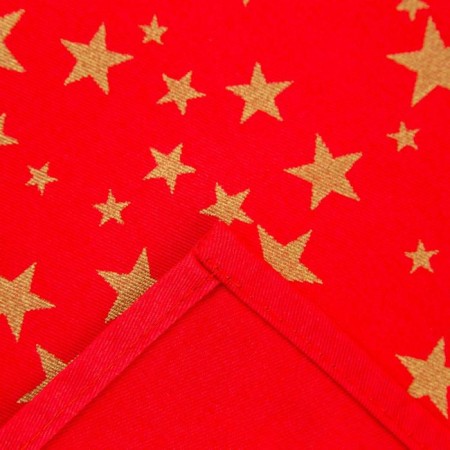 Apron Ethel Gold Stars 60x65cm, 100%HL, 190g/m2-2