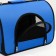 Bag - carrying for animals, 2 entrances, 40 x 25 x 28 cm, blue