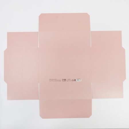 Gift folding box, packaging, “Girl with flowers”, 30 x 20 x 9 cm-4