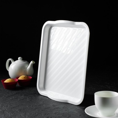 Tray, universal, 25 × 29 cm, white color-4