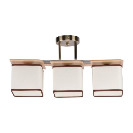 Lamp Ceiling Economy light 24089/3BR BR, 3x60W, E27, 28x16x56 cm, bronze color