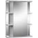 Mirror cabinet for the bathroom Domino Oasis-2 55 Ideal, left/right