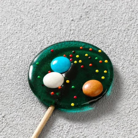 Landeline of handmade "with dragee" 30 g, mix-4