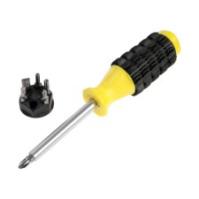A screwdriver with a set of tundra bit, 7 items, 160 mm