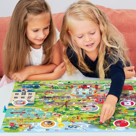 The board game "Walking. Young rescuers "-2