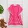 Poveri towel with pocket crumb I, pink color, size 24-32, 100 % cotton, 320 g/m2